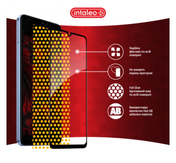 Intaleo Скло захисне Intaleo Full Glue Xiaomi Redmi A3 Black (1283126591297)