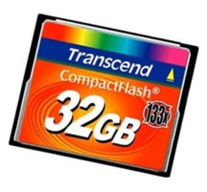 Transcend Карта пам'яті Transcend 32Gb Compact Flash 133x (TS32GCF133)