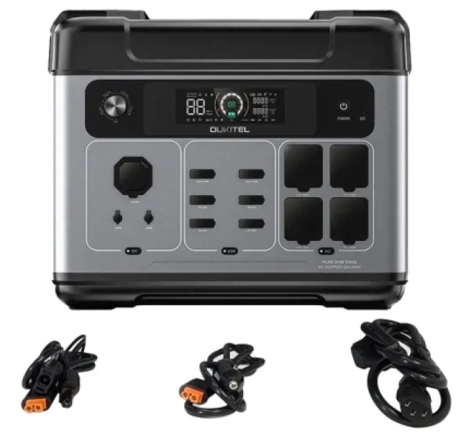 OUKITEL Зарядна станція OUKITEL P2001E PLUS 2400W (P2001E PLUS)
