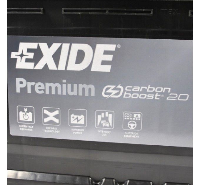 EXIDE Акумулятор автомобільний EXIDE PREMIUM 100A (EA1000)