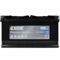 EXIDE Акумулятор автомобільний EXIDE PREMIUM 100A (EA1000)