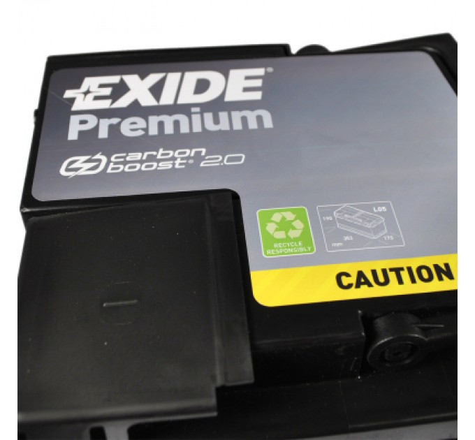 EXIDE Акумулятор автомобільний EXIDE PREMIUM 100A (EA1000)