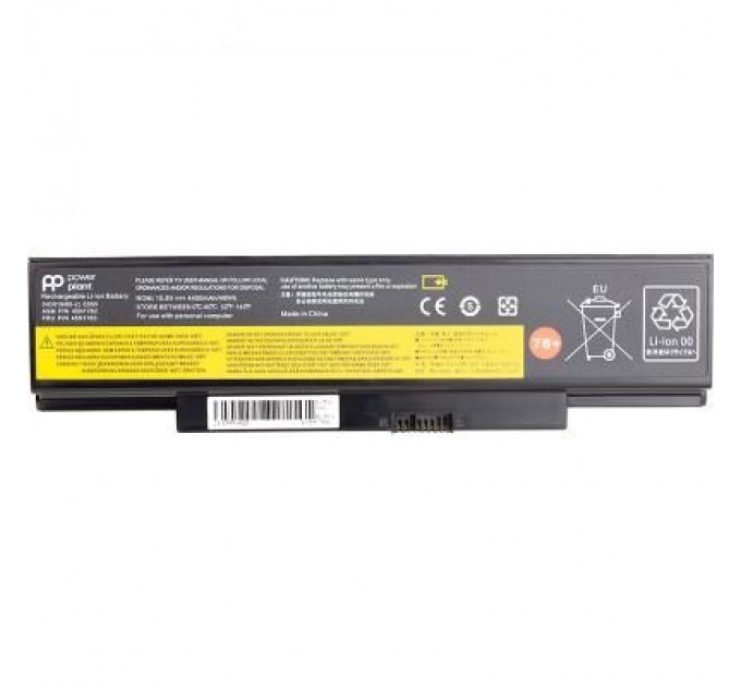 PowerPlant Акумулятор до ноутбука Lenovo ThinkPad E560 Series (45N1758) 10.8V 4400mAh PowerPlant (NB480685)