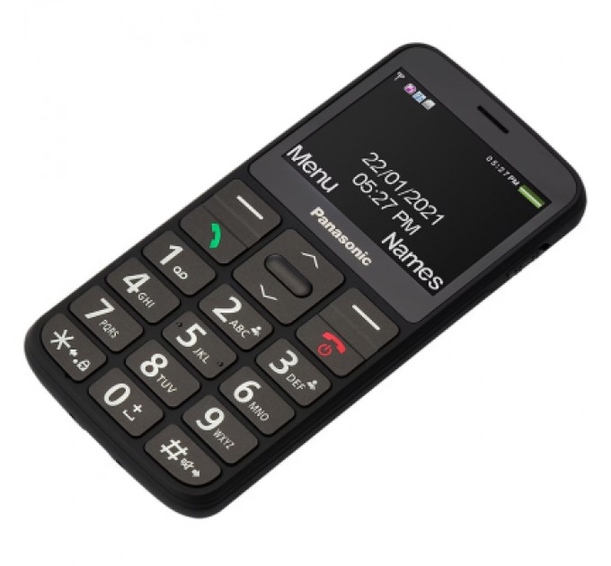 Panasonic Мобільний телефон Panasonic KX-TU160 Black (KX-TU160EXB)