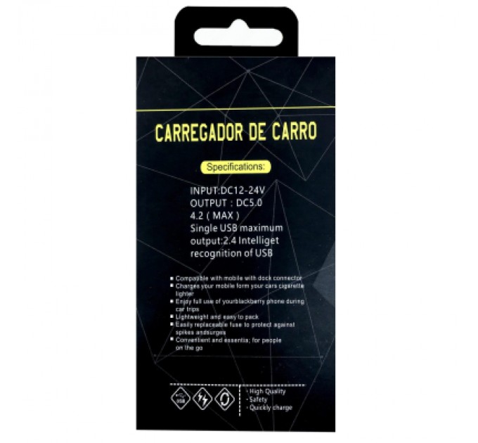 XoKo Зарядний пристрій XoKo CC-300 3 USB 4.2A Black (CC-300-BK)