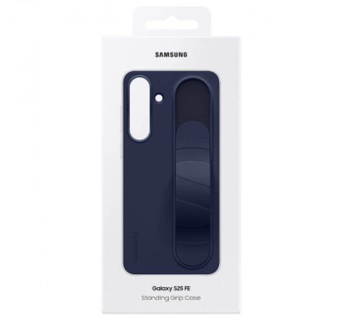 Samsung Чохол до мобільного телефона Samsung Galaxy S25 FE (S731) Standing Grip Case Dark Blue (EF-GS731CNEGWW)