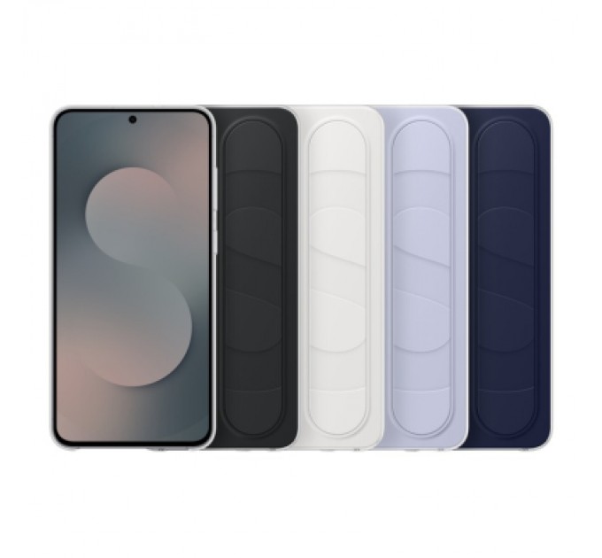 Samsung Чохол до мобільного телефона Samsung Galaxy S25 FE (S731) Standing Grip Case Dark Blue (EF-GS731CNEGWW)