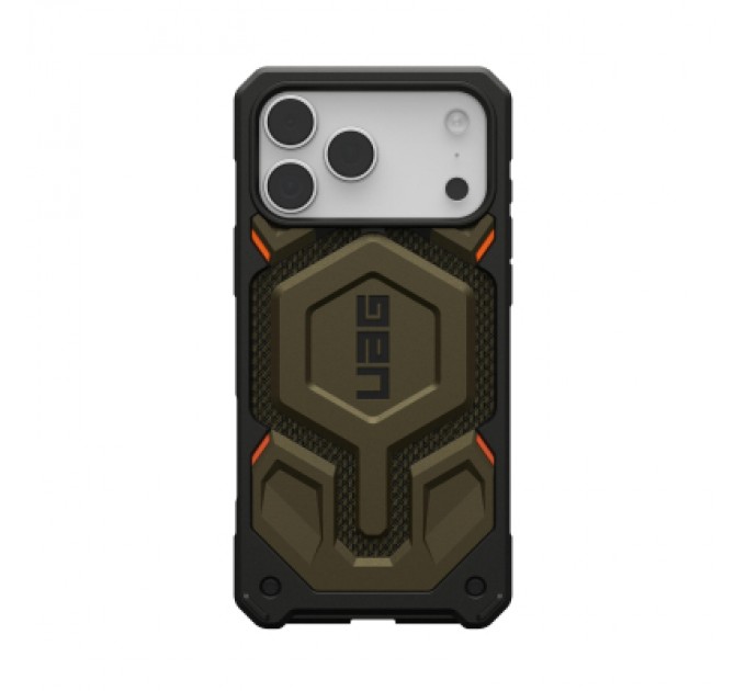 UAG Чохол до мобільного телефона UAG iPhone 17 Pro Max Monarch Pro MagSafe Kevlar Element Green (11451411397B)