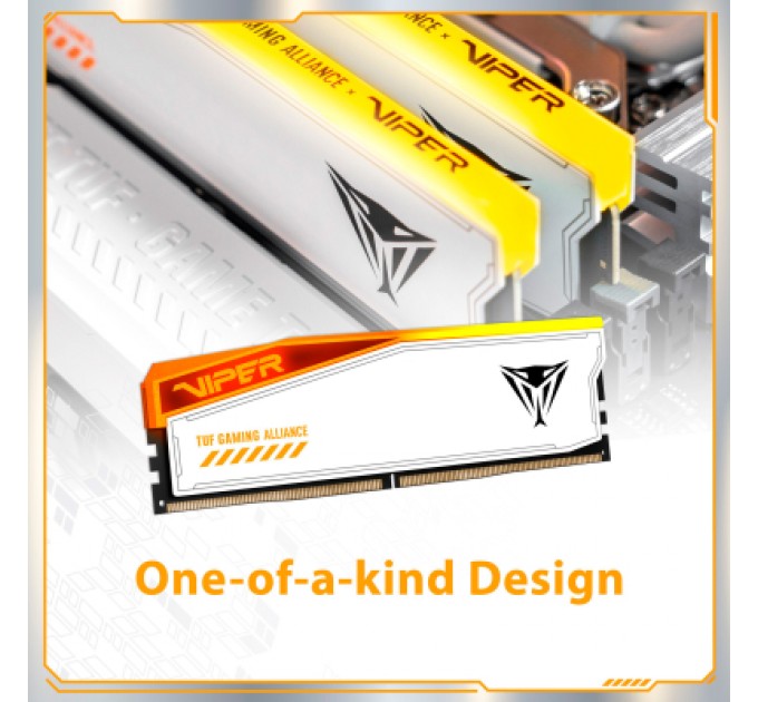 Patriot Модуль пам'яті для комп'ютера DDR5 32GB (2x16GB) 6600 MHz Viper Elite 5 RGB Patriot (PVER532G66C34KT)