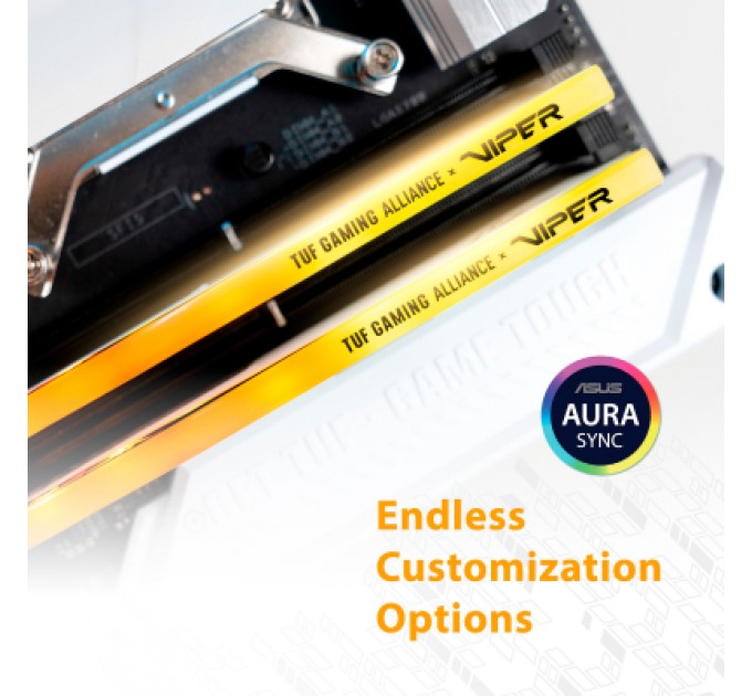 Patriot Модуль пам'яті для комп'ютера DDR5 32GB (2x16GB) 6600 MHz Viper Elite 5 RGB Patriot (PVER532G66C34KT)