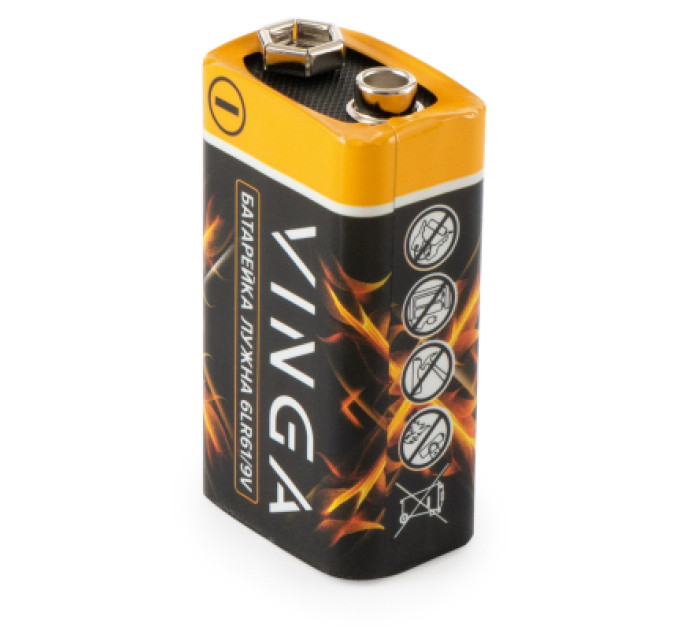 Vinga Батарейка 9V 6LR61 Alkaline Vinga (VJAB9V1)