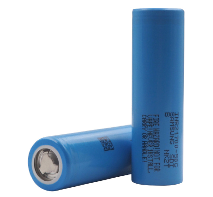 JHY Акумулятор 21700 Li-Ion 5500mAh 3.6V 30A JHY (INR21700-50P)