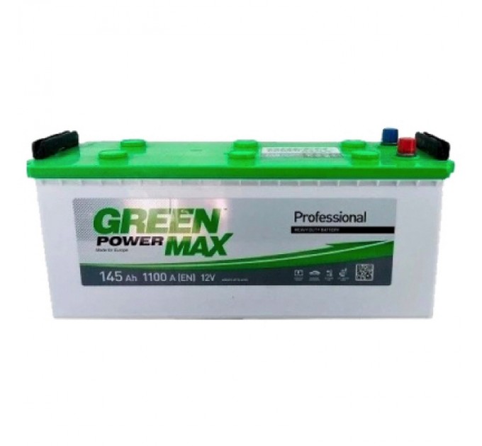 GREEN POWER Акумулятор автомобільний GREEN POWER MAX 145А бічна (000022377)
