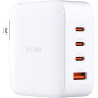 Зарядний пристрій D-Link 3xUSB-C + 1xUSB-A 100W GaN white (DCP-101)