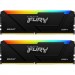 Kingston Fury (ex.HyperX) Модуль пам'яті для комп'ютера DDR4 32GB (2x16GB) 3600 MHz FURY Beast RGB Kingston Fury (ex.HyperX) (KF436C18BB2AK2/32)