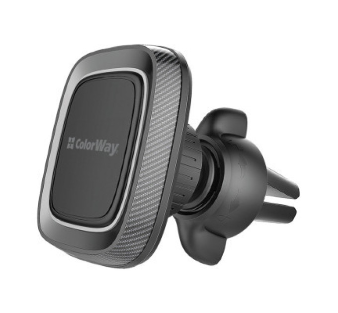 ColorWay Універсальний автотримач ColorWay Air Vent-2 (360 rotation) magnetic Gray (CW-CHM05-GR)