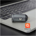 ColorWay Зарядний пристрій ColorWay 2USB Car (Type-C PD20W + USB QC3.0 ) (38W) Gray (CW-CHA029PD-GR)