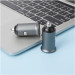 ColorWay Зарядний пристрій ColorWay 2USB Car (Type-C PD20W + USB QC3.0 ) (38W) Gray (CW-CHA029PD-GR)