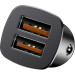 Baseus Зарядний пристрій Baseus Square metal A+A 30W Black (CCALL-DS01)