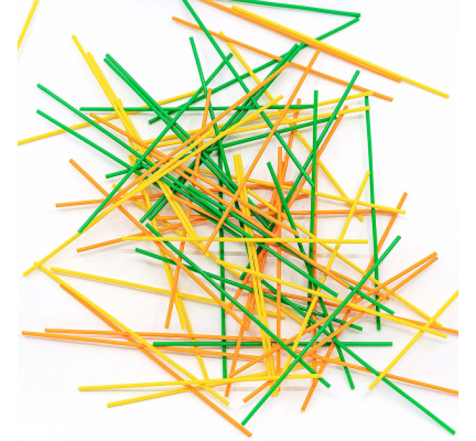 3Doodler Стрижень для 3D-ручки 3Doodler набір Мікс (75 шт: помаранчевий, жовтий, зелений) (3DS-ECO-MIX2-75)