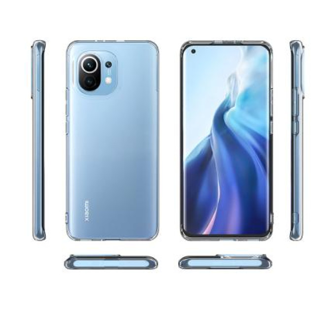 BeCover Чохол до мобільного телефона BeCover Xiaomi Mi 11 Lite Transparancy (706075)