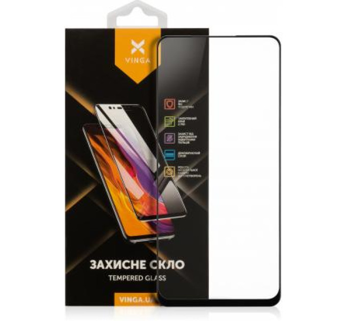 Vinga Скло захисне Vinga Xiaomi Redmi Note 9 (VGXRN9)