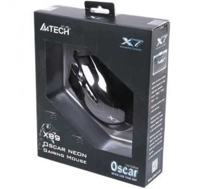 A4Tech Мишка A4Tech X89 Black