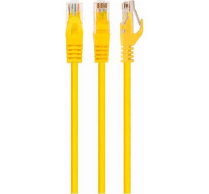 Cablexpert Патч-корд 1.5м UTP cat 6 CCA yellow Cablexpert (PP6U-1.5M/Y)