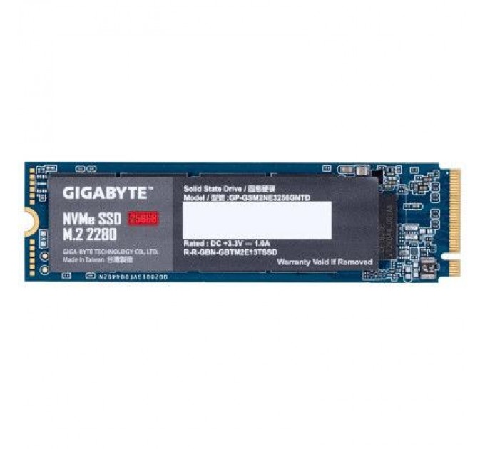 GIGABYTE Накопичувач SSD M.2 2280 256GB GIGABYTE (GP-GSM2NE3256GNTD)