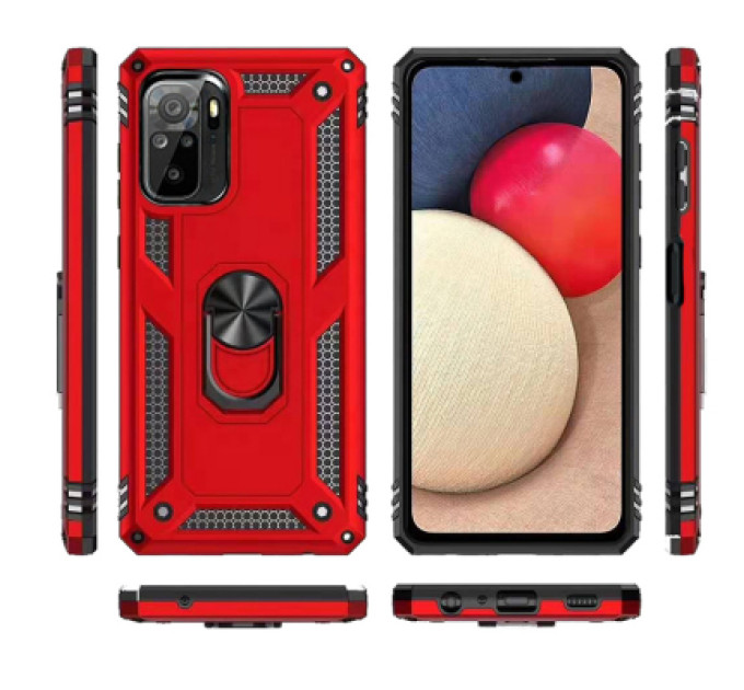 BeCover Чохол до мобільного телефона BeCover Military Xiaomi Redmi Note 10 / Note 10s Red (706130)