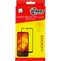 Скло захисне Dengos Full Glue OPPO A74 (black) (TGFG-177)