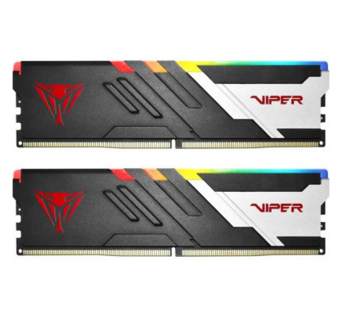 Patriot Модуль пам'яті для комп'ютера DDR5 32GB (2x16GB) 5600 MHz Viper Venom RGB Patriot (PVVR532G560C36K)