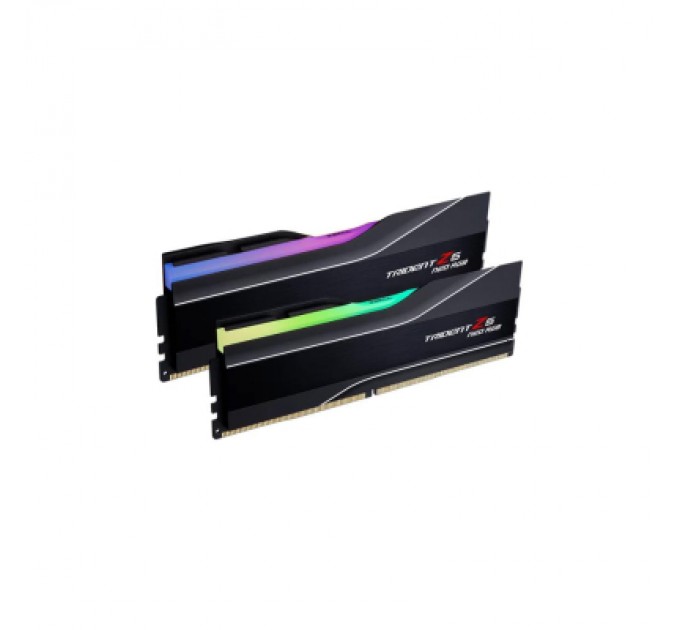 G.Skill Модуль пам'яті для комп'ютера DDR5 48GB (2x24GB) 6000 MHz Trident Z5 Neo RGB Matte Black G.Skill (F5-6000J4048F24GX2-TZ5NR)