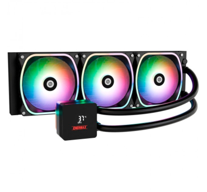 Enermax Система рідинного охолодження Enermax Aquafusion 360 (ELC-AQFS360-SQA)