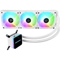 Система рідинного охолодження Enermax Aquafusion 360 White ARGB (ELC-LMT360-W-ARGB)