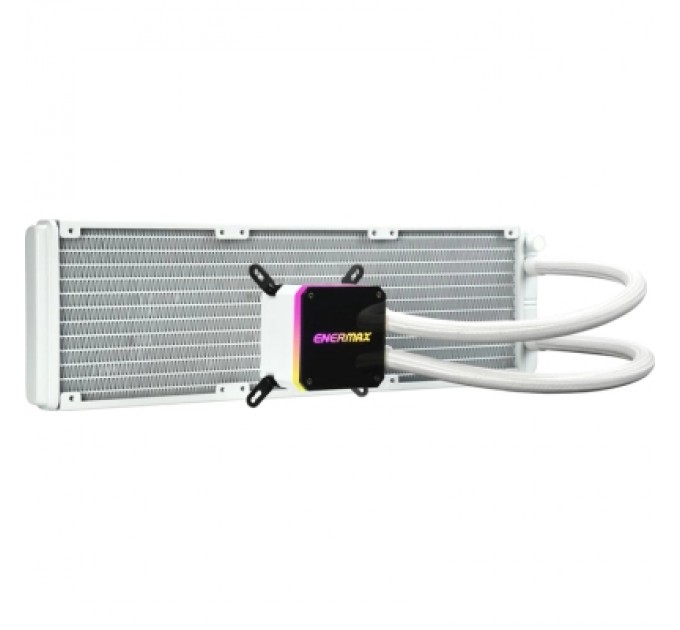 Enermax Система рідинного охолодження Enermax Aquafusion 360 White ARGB (ELC-LMT360-W-ARGB)