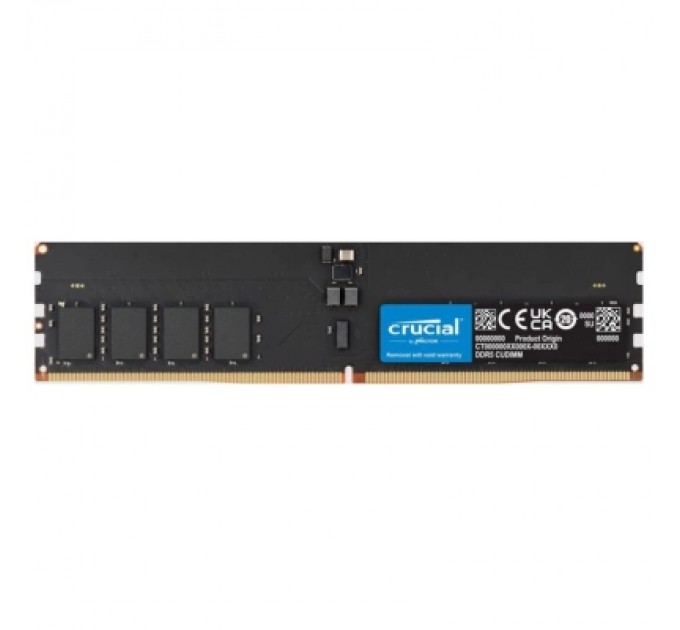 Micron Модуль пам'яті для комп'ютера DDR5 32GB 6400 MHz Micron (CT32G64C52CU5)