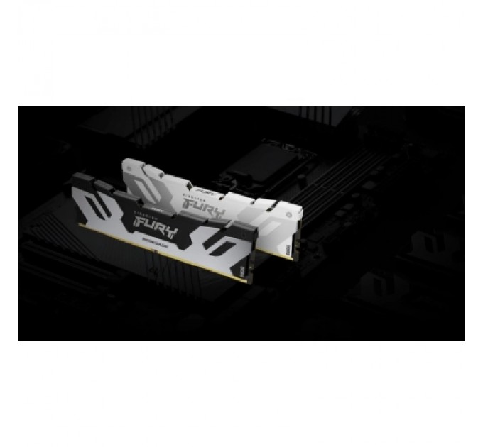 Kingston Fury (ex.HyperX) Модуль пам'яті для комп'ютера DDR5 32GB (2x16GB) 8000 MHz Renegade White Kingston Fury (ex.HyperX) (KF580C38RWK2-32)