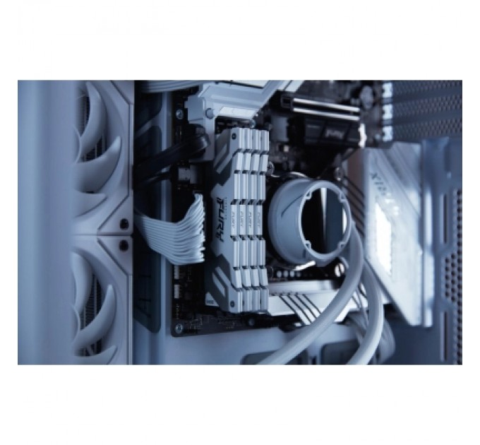 Kingston Fury (ex.HyperX) Модуль пам'яті для комп'ютера DDR5 32GB (2x16GB) 8000 MHz Renegade White Kingston Fury (ex.HyperX) (KF580C38RWK2-32)