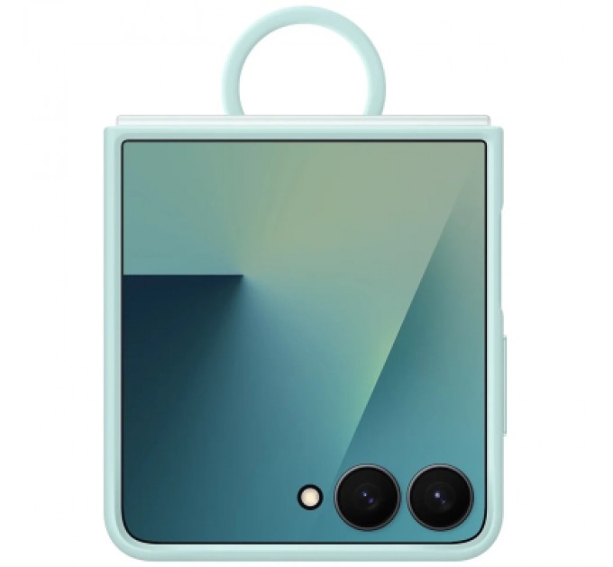 Samsung Чохол до мобільного телефона Samsung Silicone with Ring Galaxy Flip 7 Black (EF-PF766TMEGUA)