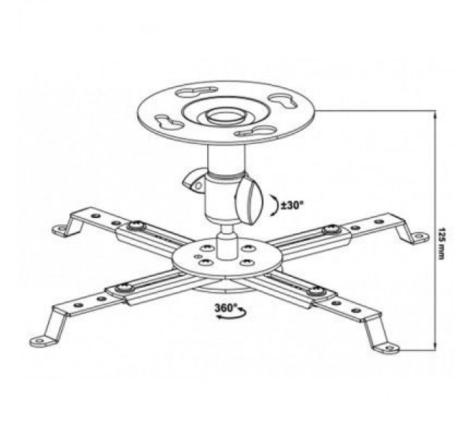Walfix Кронштейн до проектора Walfix PB-14W
