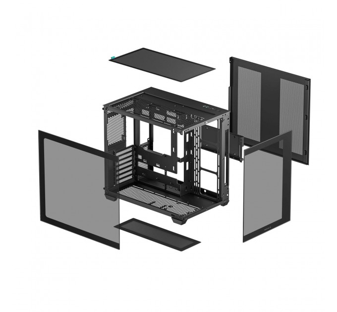 Deepcool Корпус DeepCool CG530 Black (R-CG530-BKNDA0-G-1) без БЖ