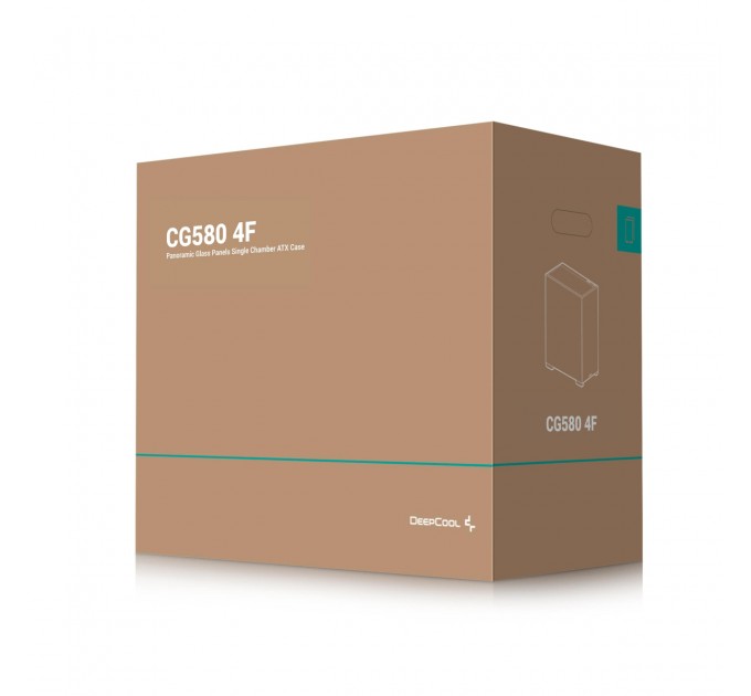 Deepcool Корпус DeepCool CG580 4F Black (R-CG580-BKADA4-G-1) без БЖ