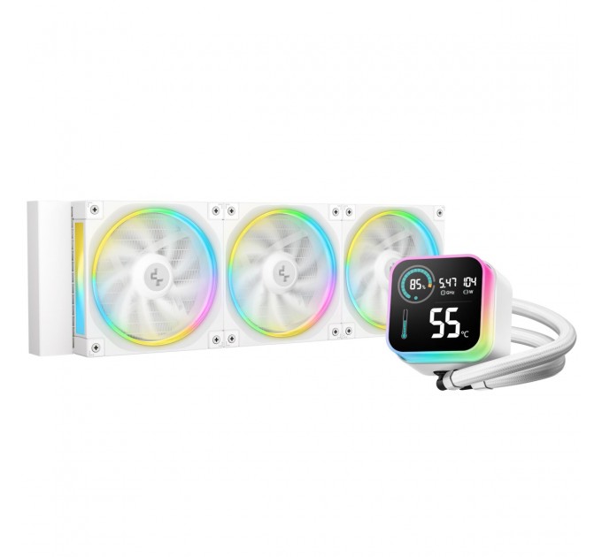 Deepcool Система водяного охолодження DeepCool LQ360 White (R-LQ360-WHDSMC-G-1)