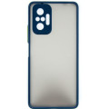 Dengos Чохол до мобільного телефона Dengos Matte Xiaomi Redmi Note 10 Pro (blue) (DG-TPU-MATT-78)