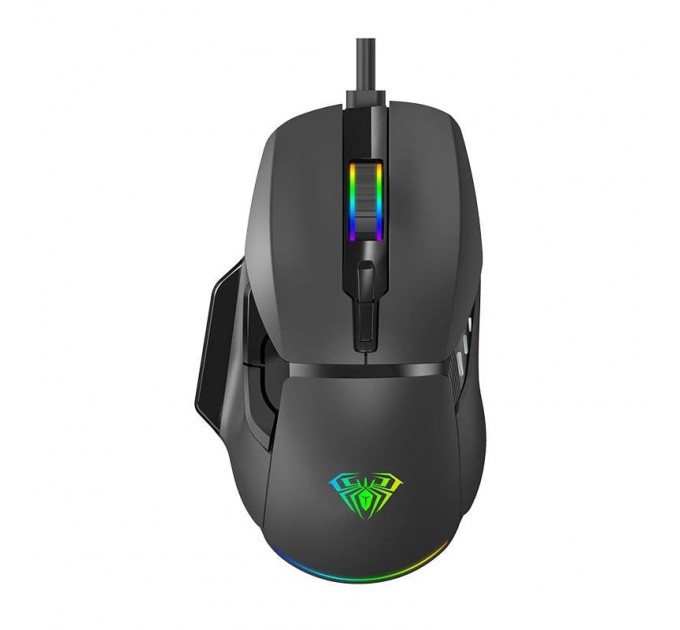 Aula Миша Aula F815 Wired gaming mouse Black (6948391214344)
