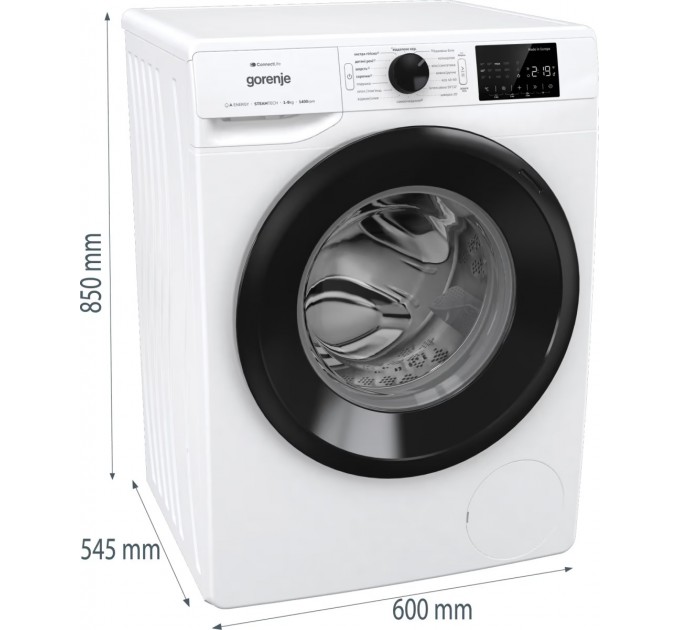 Gorenje Пральна машина Gorenje WPNEI84A1SWIFI/UA