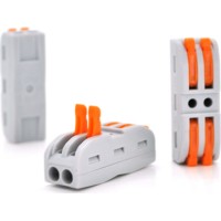 З'єднувач кабелю 2-pin аналог WAGO K212, 15штпак Voltronic (K212/15)