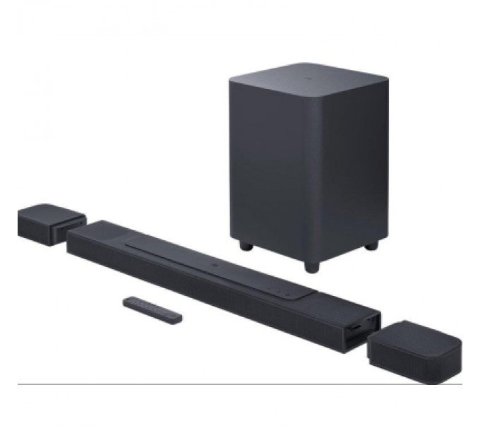 JBL Акустична система JBL BAR 1000 (M2) Black (JBLBAR1000M2BLKEP)