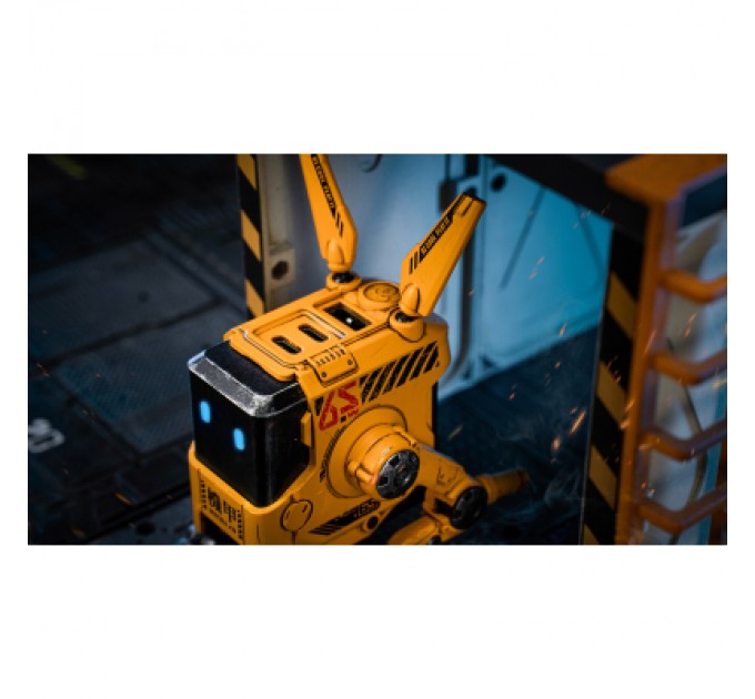 GravaStar Зарядний пристрій GravaStar Alpha65 65Вт 2XUSB-C/USB-A War-Damaged Yellow (GRAVASTARA65_YLW_EUK)